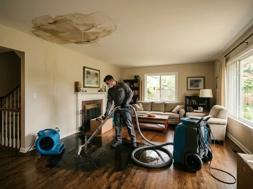 attic-pipe-burst-ceiling-drip-008 — frequently asked questions, Water Damage Restoration & Carpet Care in Wellston, OH